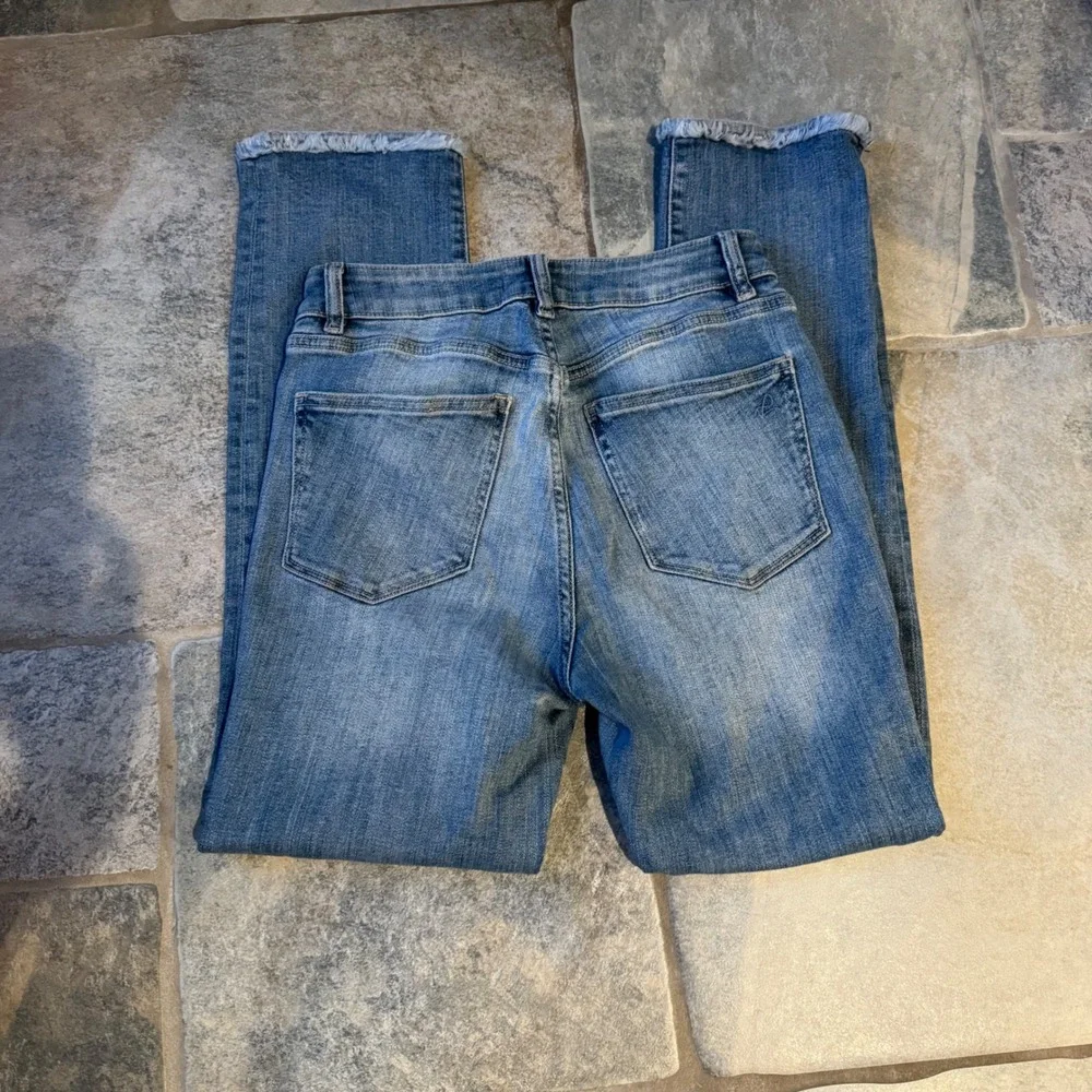 DL1961 Mara Ankle Instasculpt High‎ Rise Straight Jeans Newcastle Wash Size 27